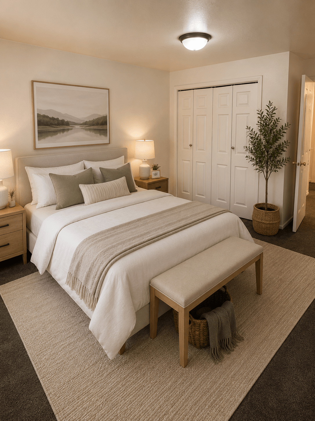 Spacious Bedrooms